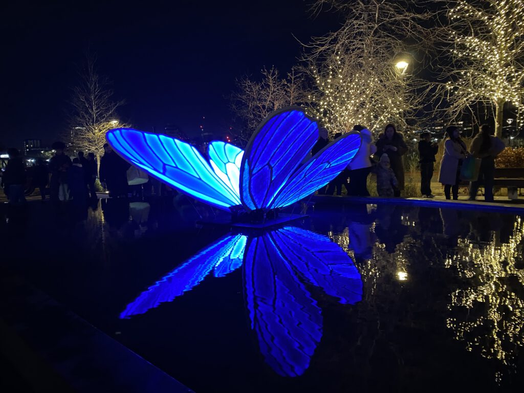 HELLO LONDON LIGHT FESTIVAL 2024 BATTERSEA POWER STATION MissWidjaja