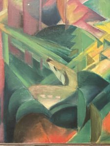 doe-in-the-monasrey-garden-franz-marc-expressionist-tatemodern