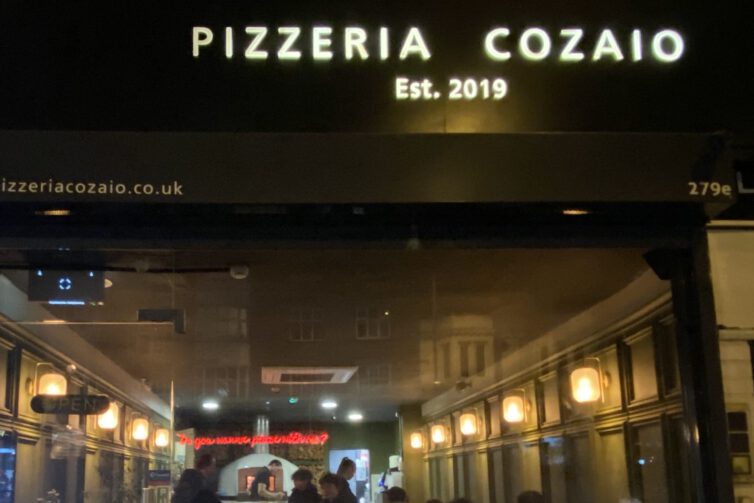 Pizzeria, Cozaio, on, Finchley, Road, is, a, charming, eatery, known, for, its, delicious, pizzas, and, welcoming, atmosphere. The, restaurant, offers, a, variety, of, traditional, and, creative, pizza, options, made, with, high-quality, ingredients, and, cooked, to, perfection. Guests, can, enjoy, a, range, of, classic, toppings, as, well, as, unique, combinations, all, prepared, in, a, cozy, and, inviting, setting. Whether, you're, craving, a, simple, margherita, or, an, adventurous, gourmet, pizza, Pizzeria, Cozaio, provides, a, delightful, dining, experience, right, on, Finchley, Road