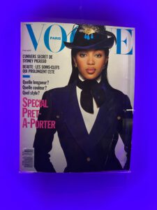 Naomi, Campbell, Exhibition, at, V&A, showcasing, Naomi's, fashion, career, Vogue, cover, Azzedine, Alaïa, iconic, designer, clothes, photographs, London, museum