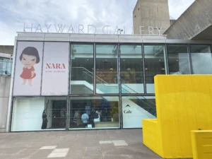 Mixed media artworks by Yoshitomo Nara at Hayward Gallery