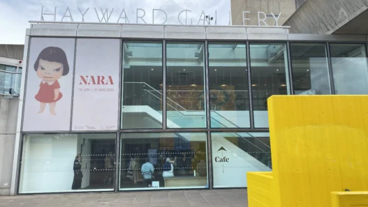 Mixed media artworks by Yoshitomo Nara at Hayward Gallery