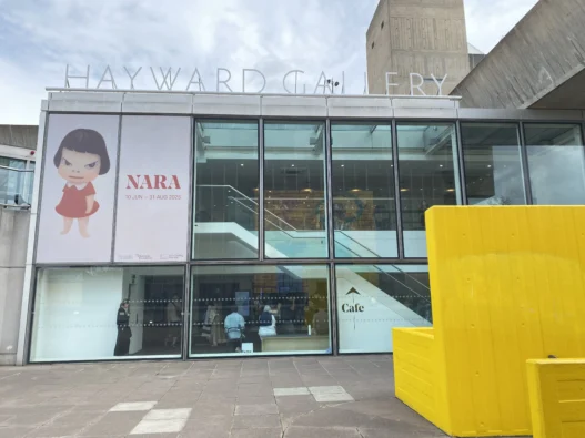 Mixed media artworks by Yoshitomo Nara at Hayward Gallery