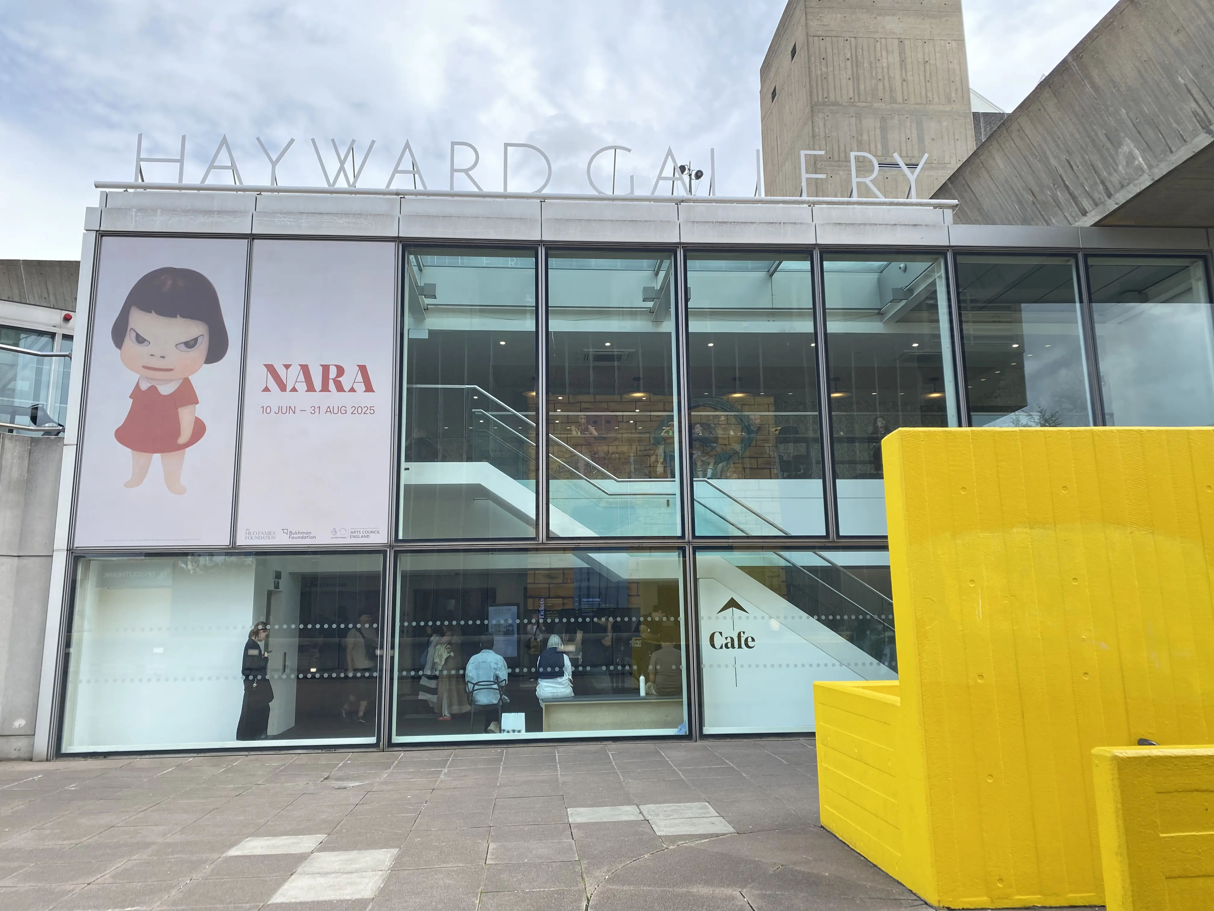 Mixed media artworks by Yoshitomo Nara at Hayward Gallery