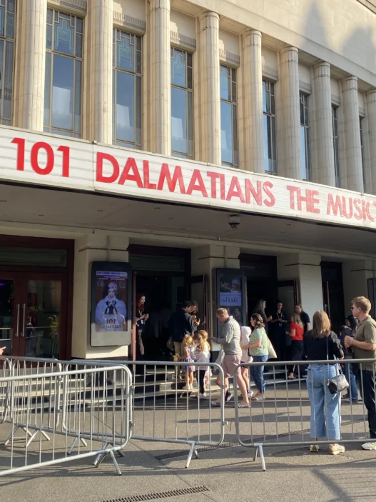 101 Dalmatians The Musical stage at Eventim Apollo London