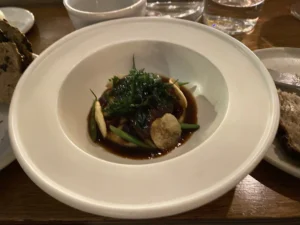 portland restaurant first course braised pork