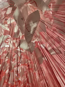 Hayward gallery Chiharu Shiota