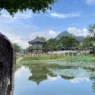 Palace garden Gyeongbokgung palace