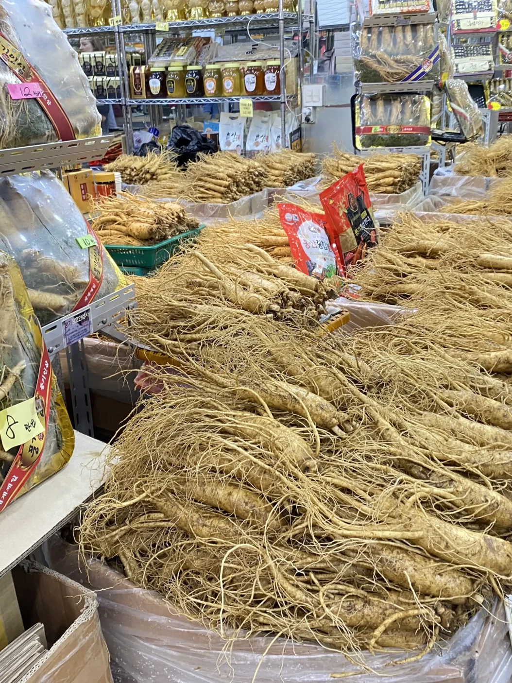 Punggi Ginseng Market in Yeongju