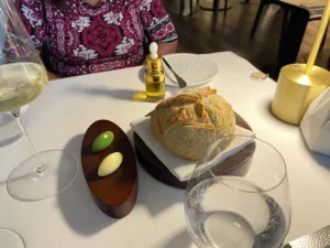 Naturally fermented bread with Azores butter at IN Diferente Porto