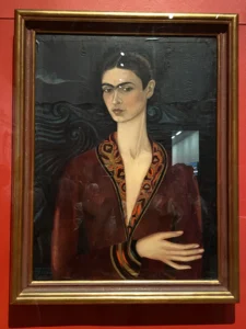 Frida Kahlo portrait displayed at Frida: The Making of an Icon at Tate Modern