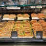 Sandwich counter inside Harrods Fresh Market Hall