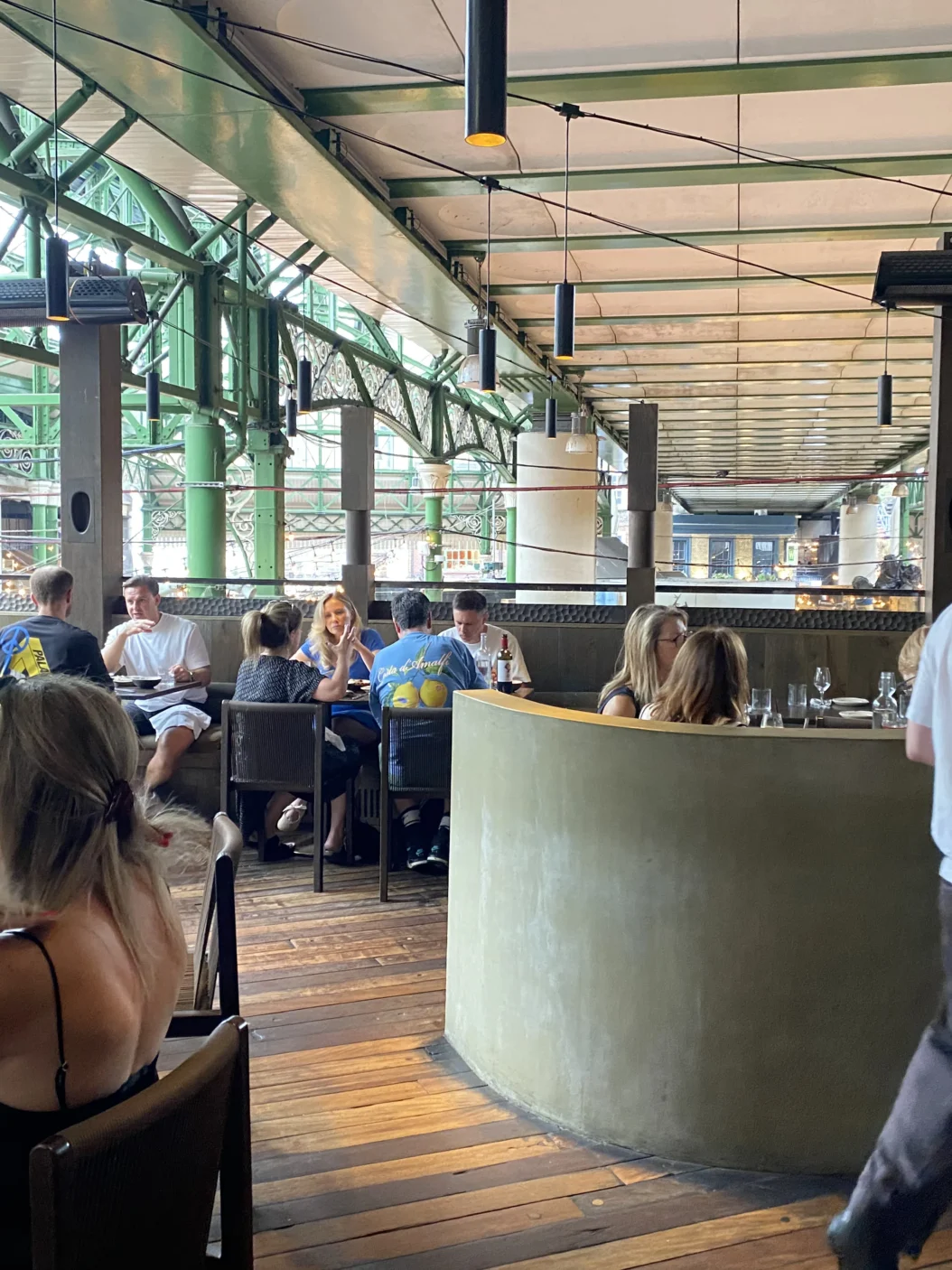 Oma restaurant Borough Market terrace