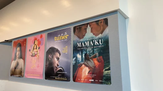 Mama’ku documentary poster at LantarenVenster Rotterdam