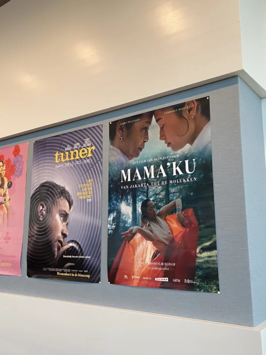 Mama’ku documentary poster at LantarenVenster Rotterdam